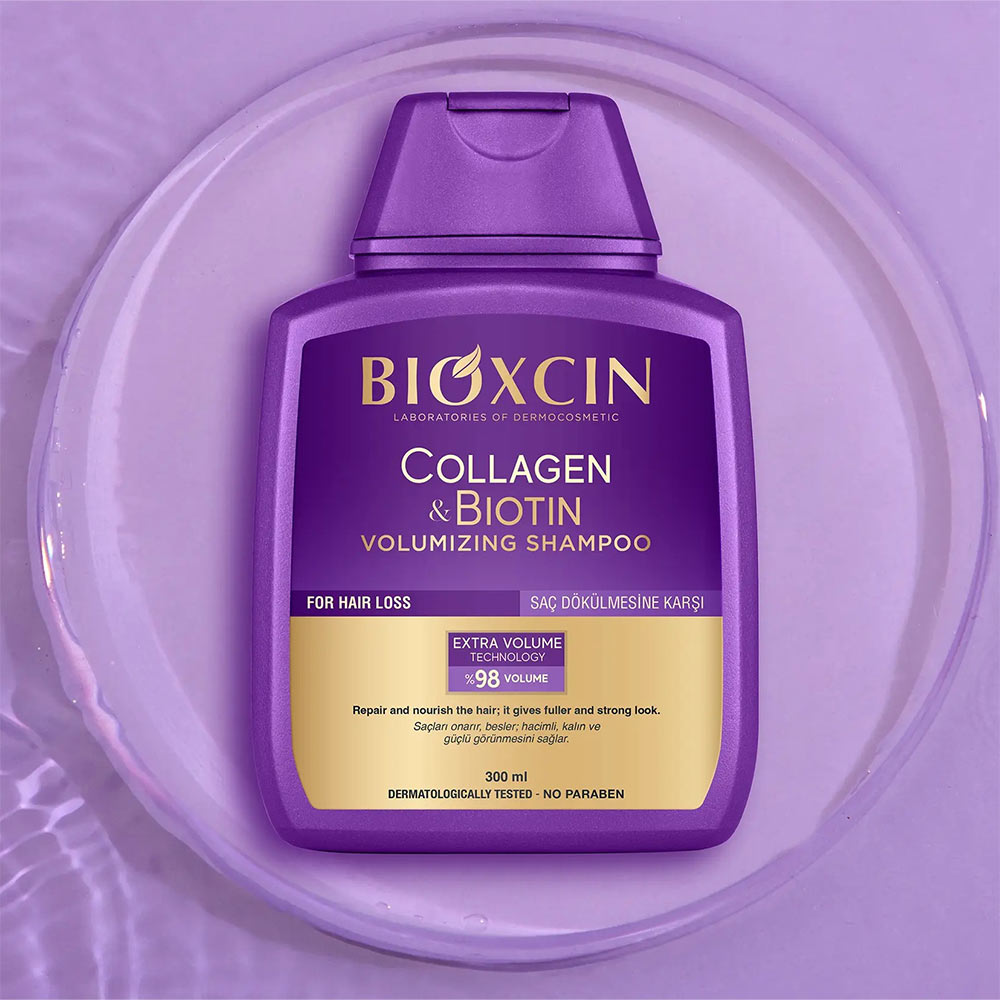 شامپوی تقویت کننده بیوتین و کلاژن بیوکسین