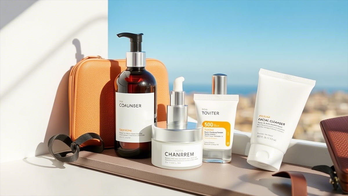 مراقبت صورت در سفر