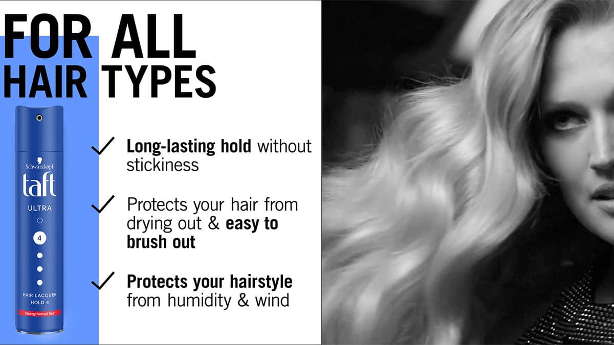 اسپری حالت دهنده مو شوارتسکف در روتین آرایش مو