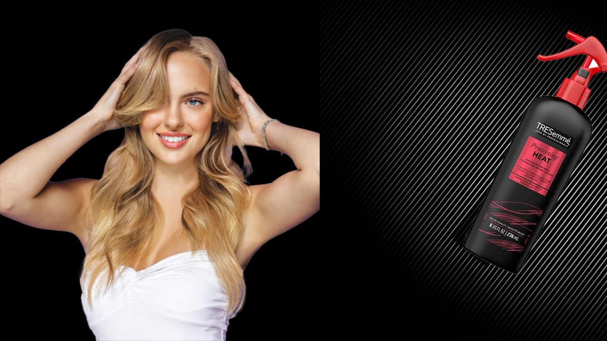 اسپری محافظ حرارت مو ترزمه در روتین مراقبت از مو