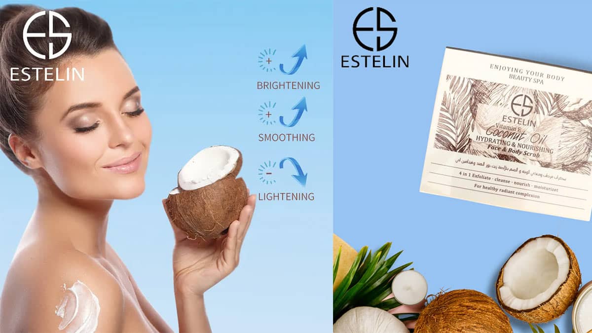 اسکراب صورت و بدن استلین در روتین مراقبت از پوست