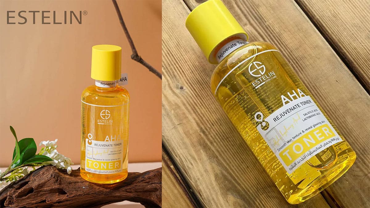 ترکیبات کلیدی تونر صورت AHA استلین