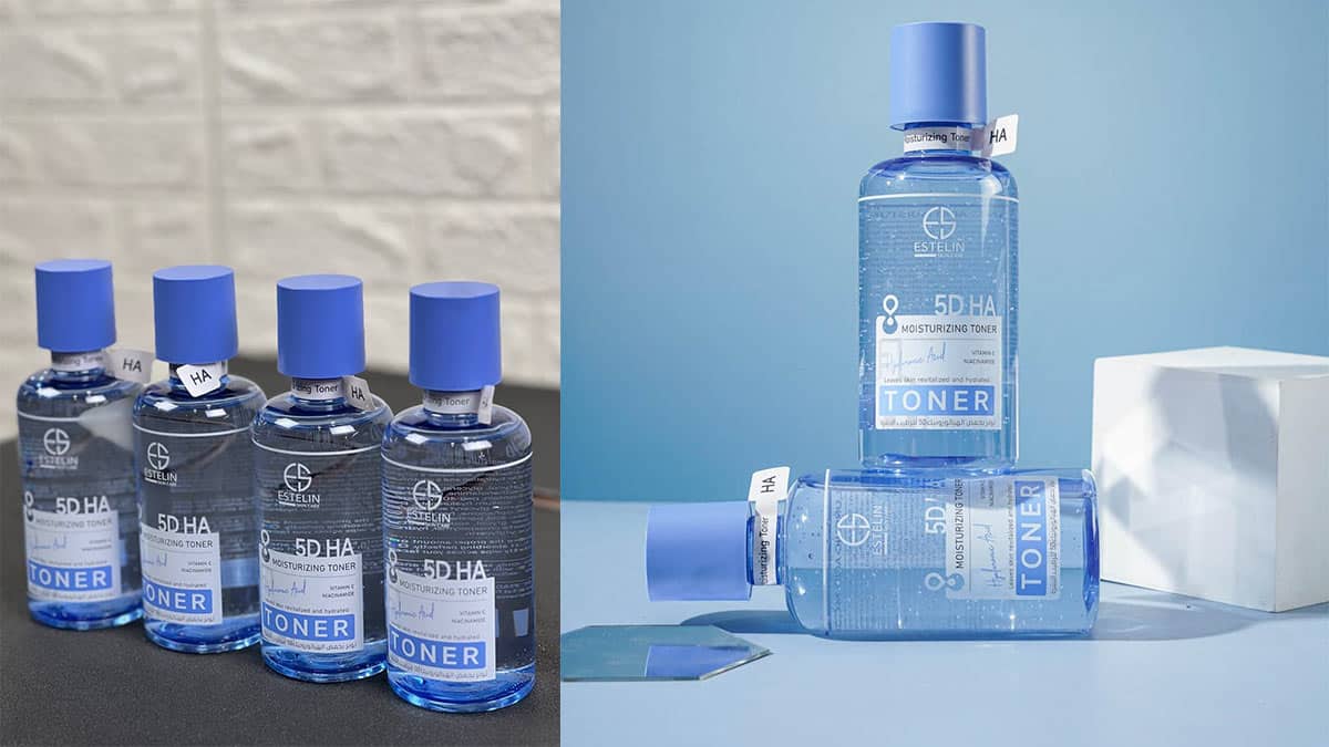 ترکیبات کلیدی تونر صورت هیالورنیک اسید استلین
