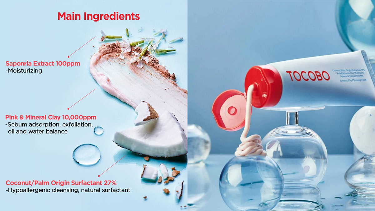 ترکیبات کلیدی فوم شوینده توکوبو