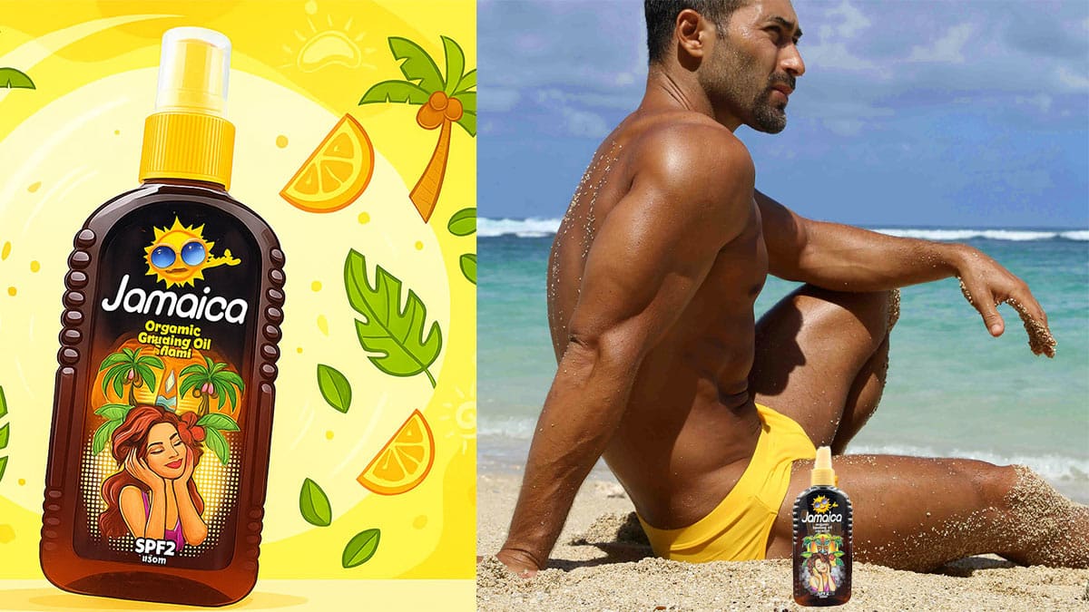 روش استفاده از روغن آفتاب کوکونات جامائیکا