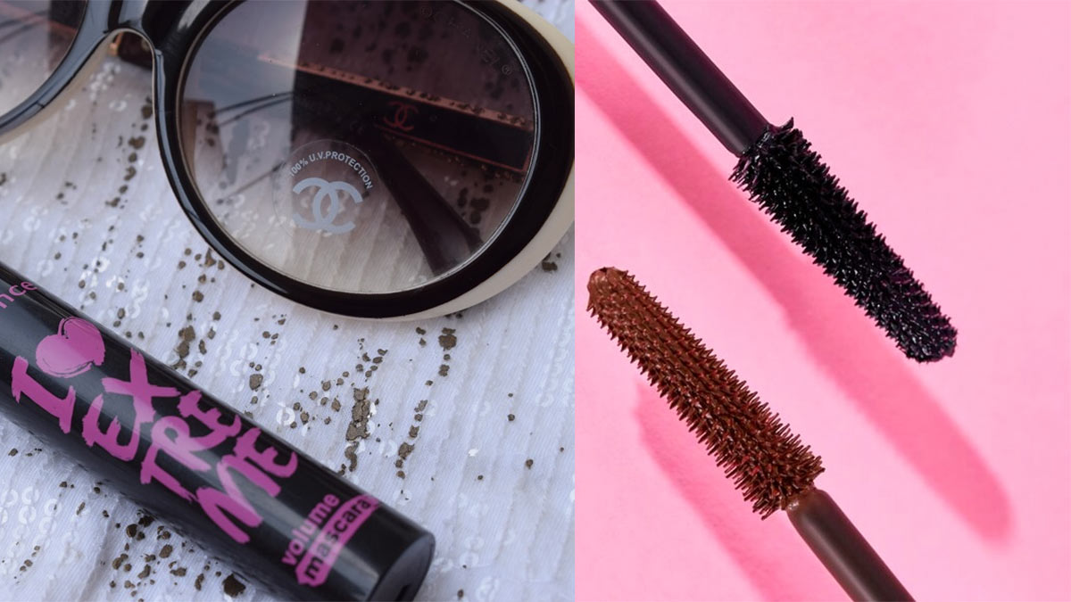 روش استفاده از ریمل صورتی و مشکی اسنس