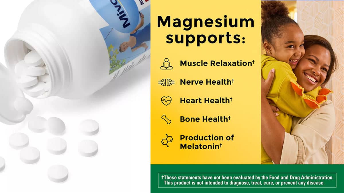 روش استفاده از قرص منیزیم میوولیس