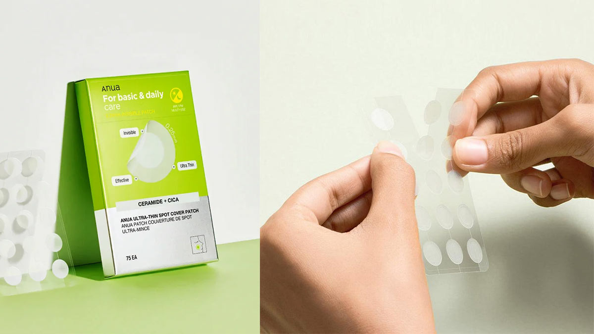 روش استفاده از پچ ضد جوش Anua