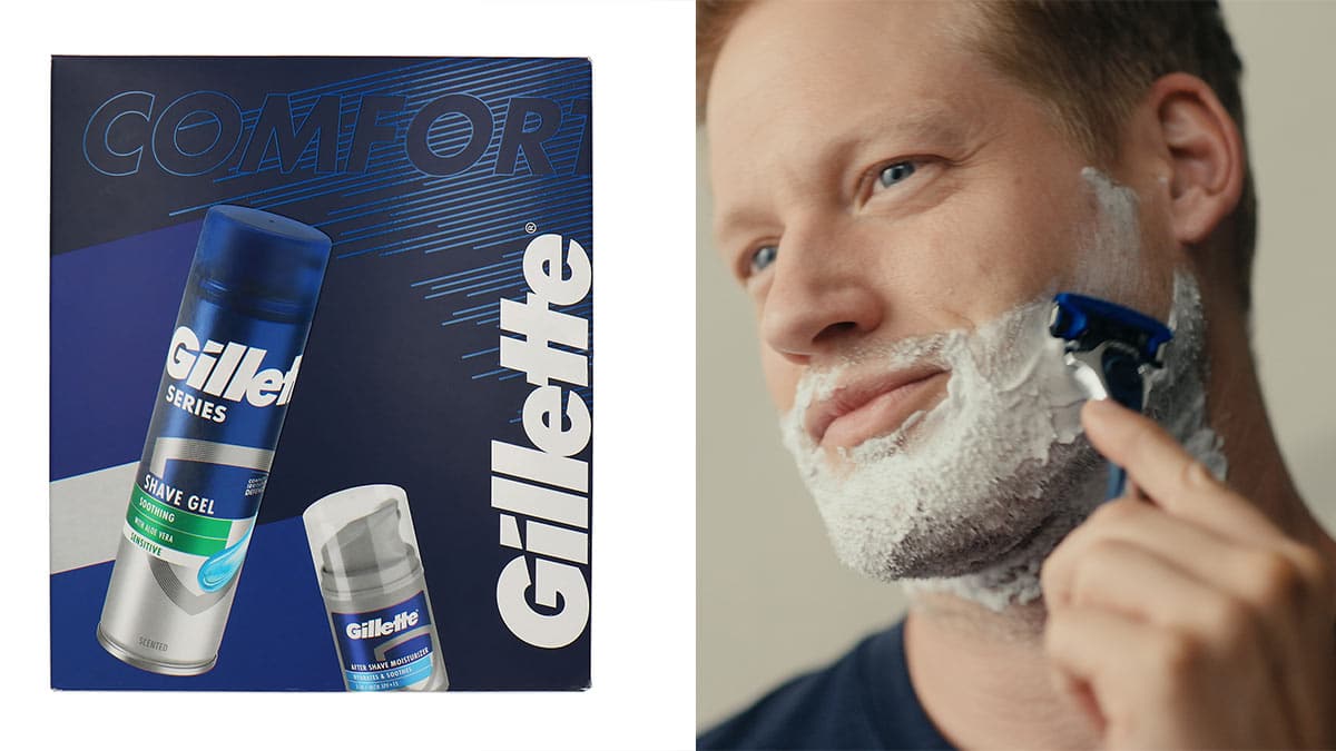 روش استفاده از ژل اصلاح آقایان ژیلت