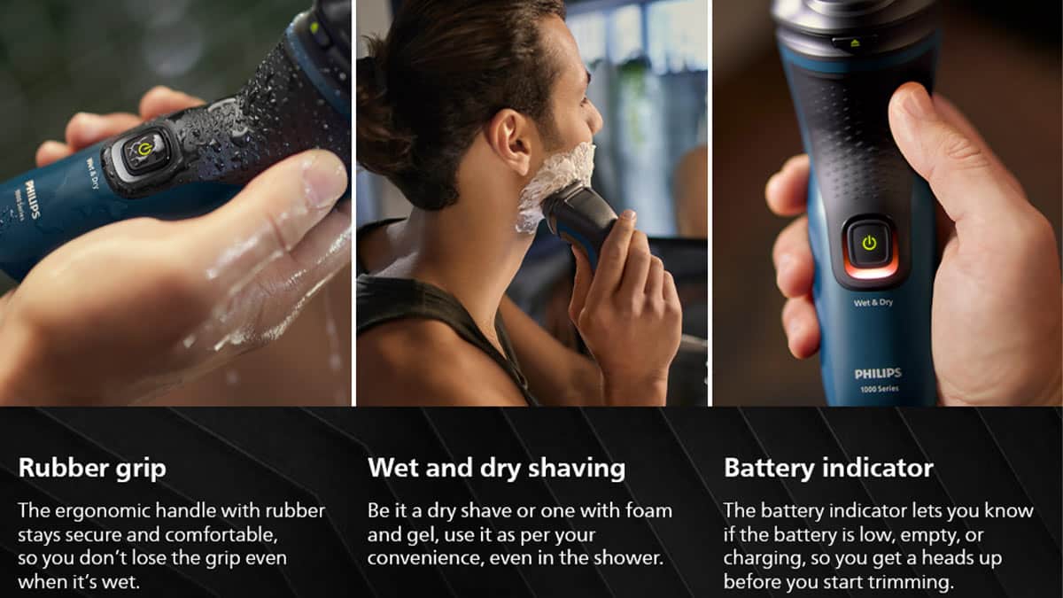 ریش تراش فیلیپس در روتین بهداشت شخصی