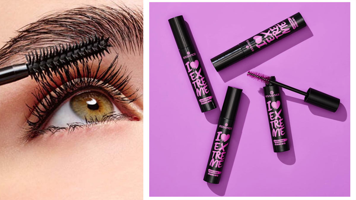 ریمل صورتی و مشکی اسنس در روتین آرایشی