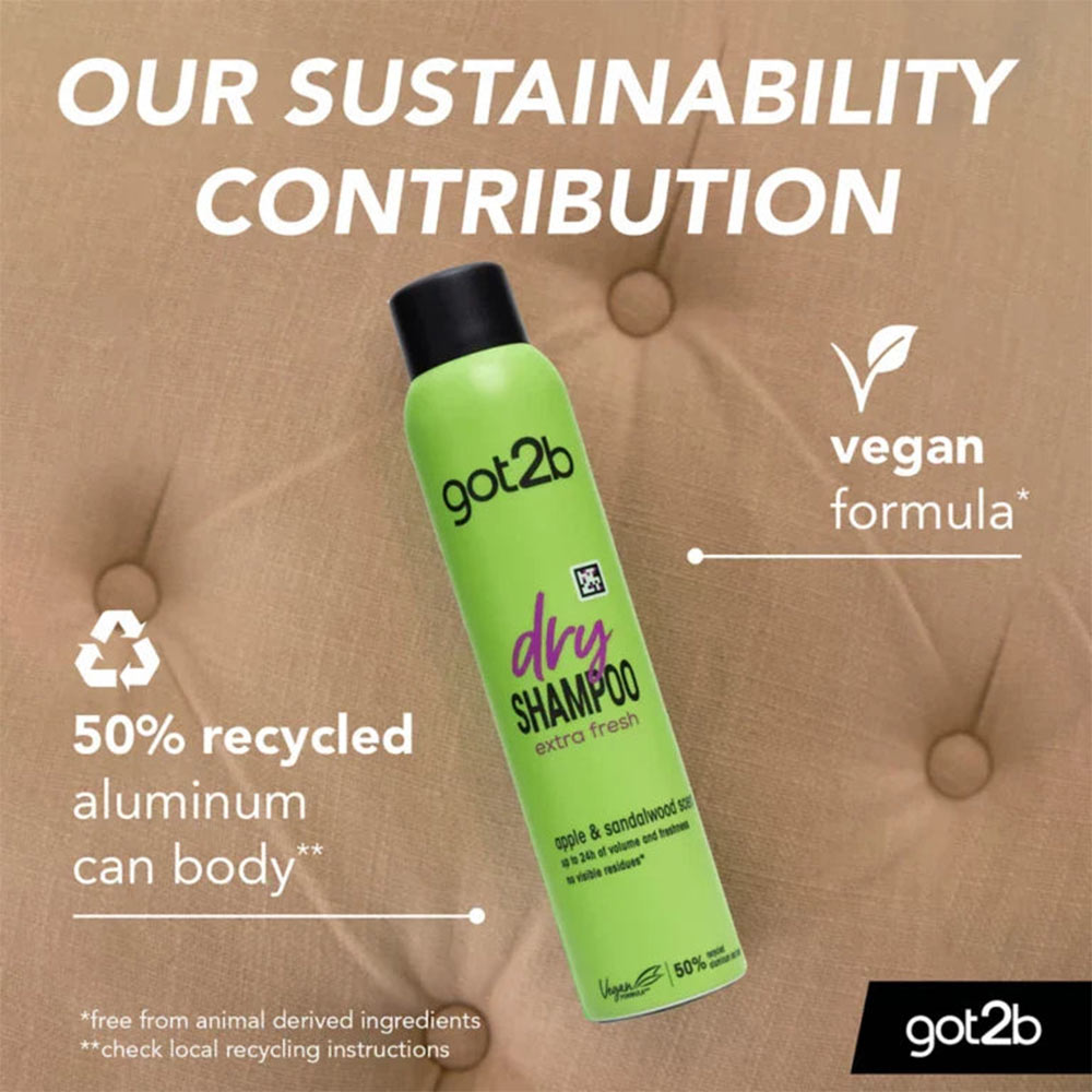 شامپو خشک برند got2b