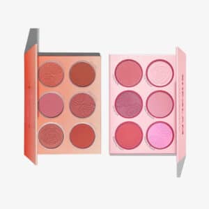 پلت رژگونه ۶ تایی شیگلم(2 رنگ متنوع)