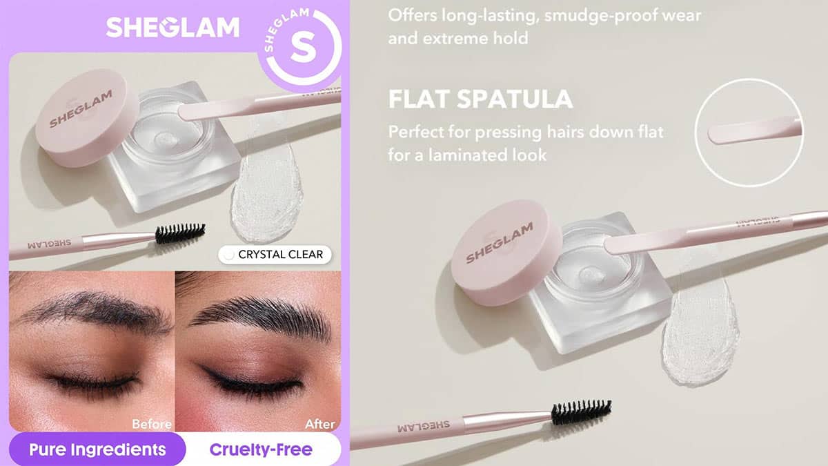 ابروهایی مرتب با لیفت طبیعی