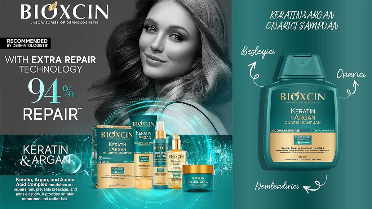 ترمیم عمیق با کراتین و آرگان