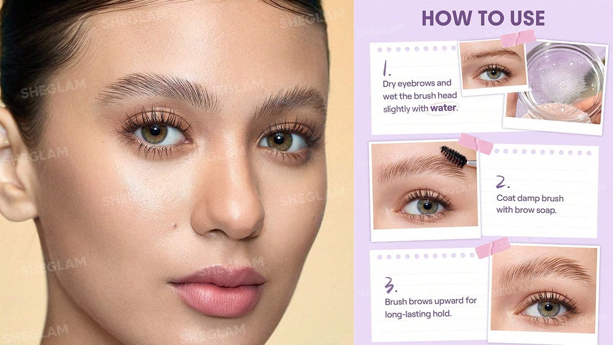 راهنمای استفاده از صابون لیفتینگ ابروی شیگلم