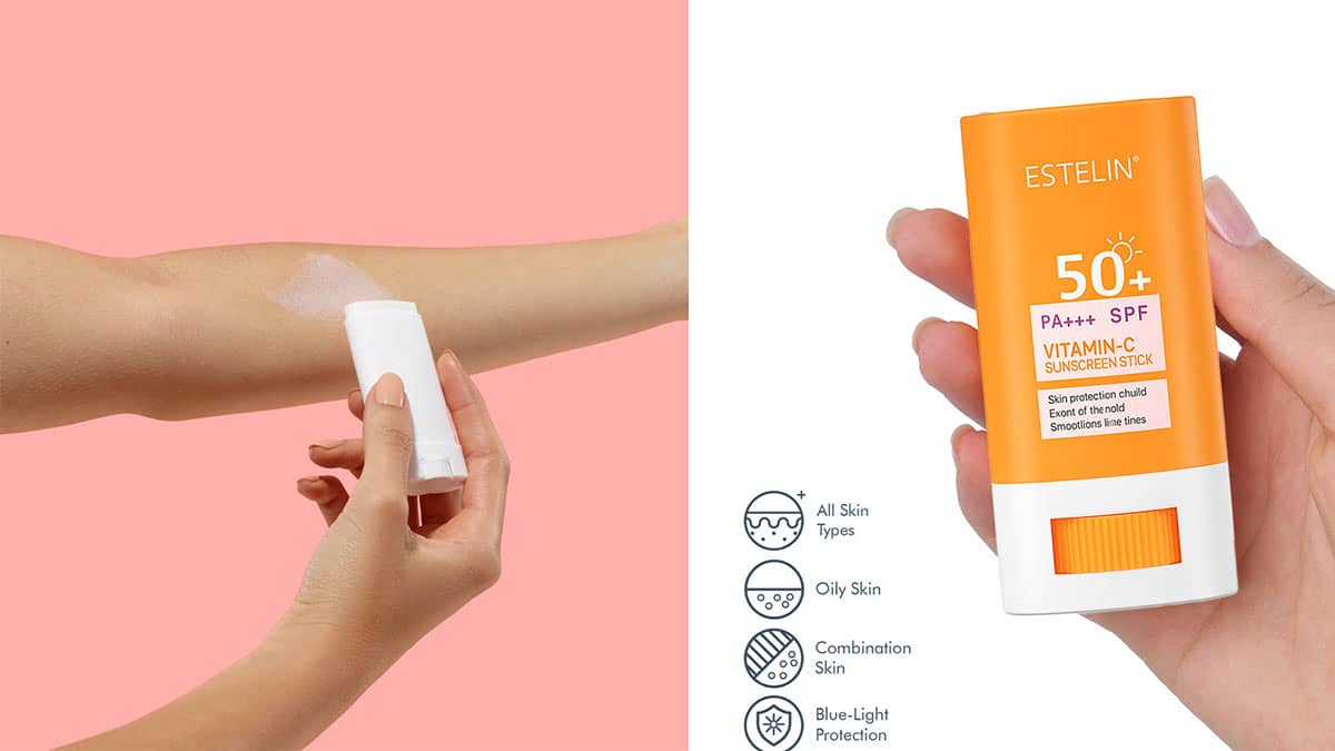 راهنمای استفاده از ضد آفتاب استیکی استلین