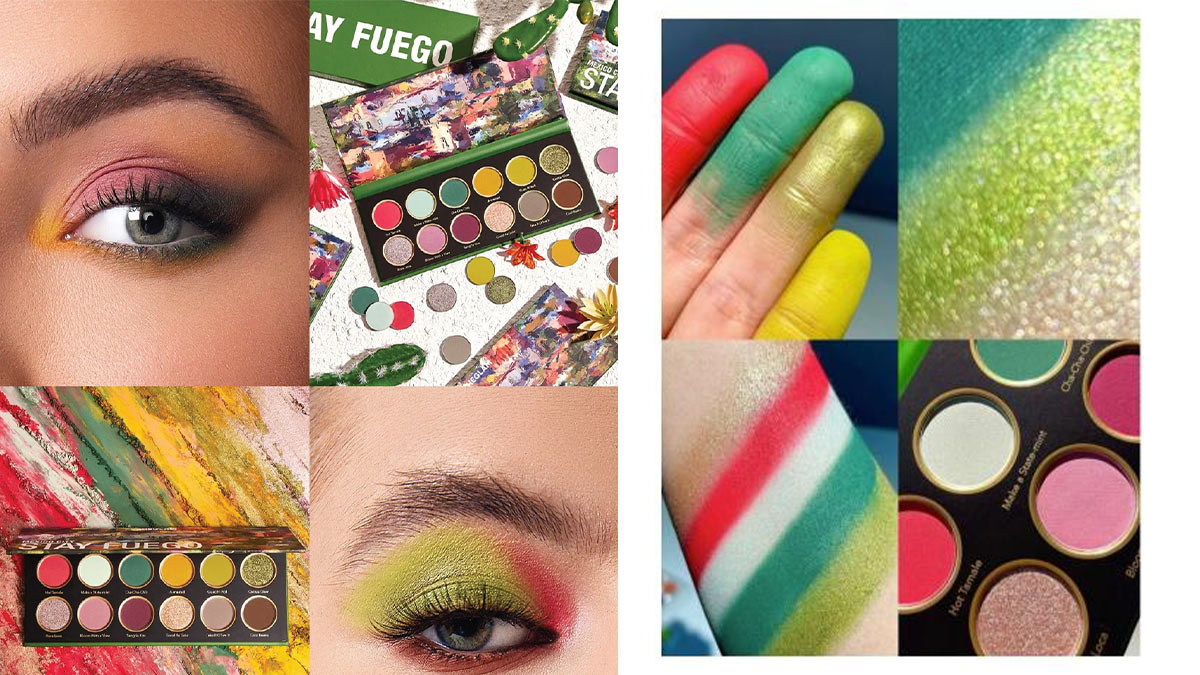 راهنمای استفاده از پالت سایه Stay Fuego شیگلم