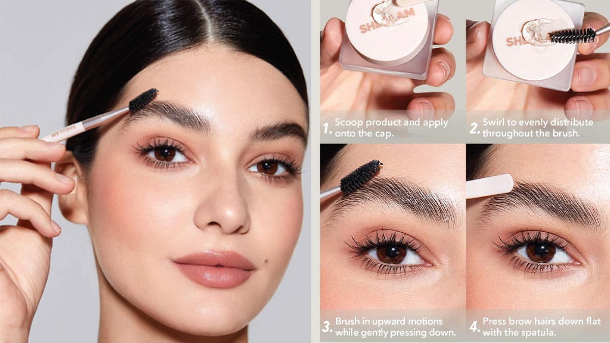 راهنمای استفاده از ژل ابرو کاسه ای شیگلم