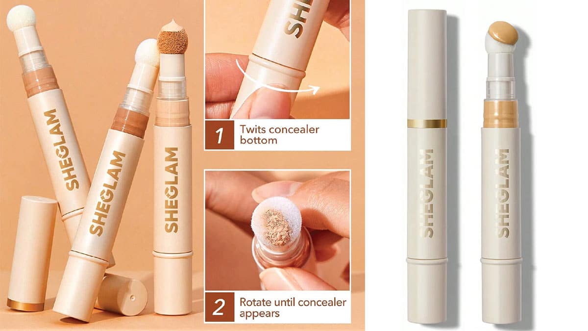 راهنمای استفاده از کانسیلر پددار شیگلم