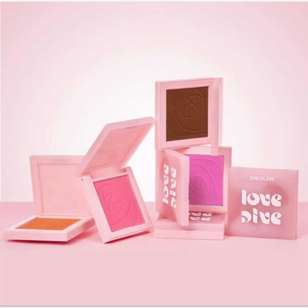 رژگونه پودری love dive شیگلم(2 رنگ متنوع)
