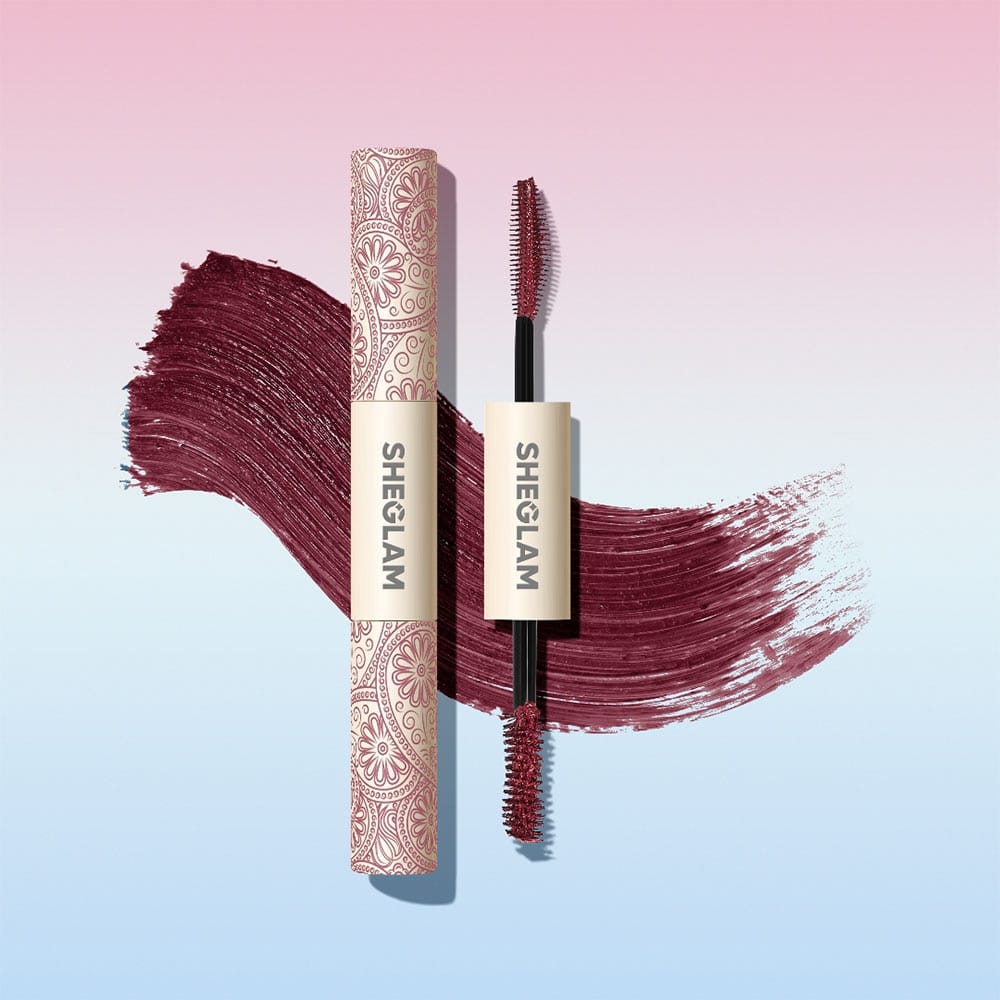 ریمل رنگی بورگاندی شیگلم