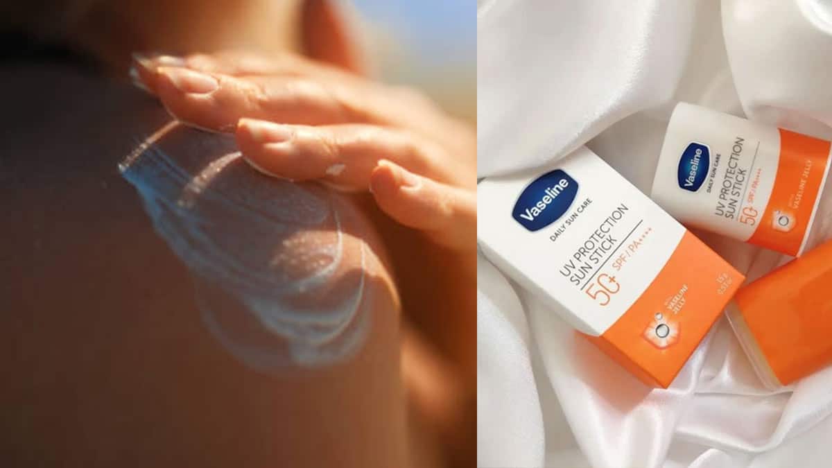 ضد آفتاب استیکی وازلین در محافظ پوست در برابر خورشید