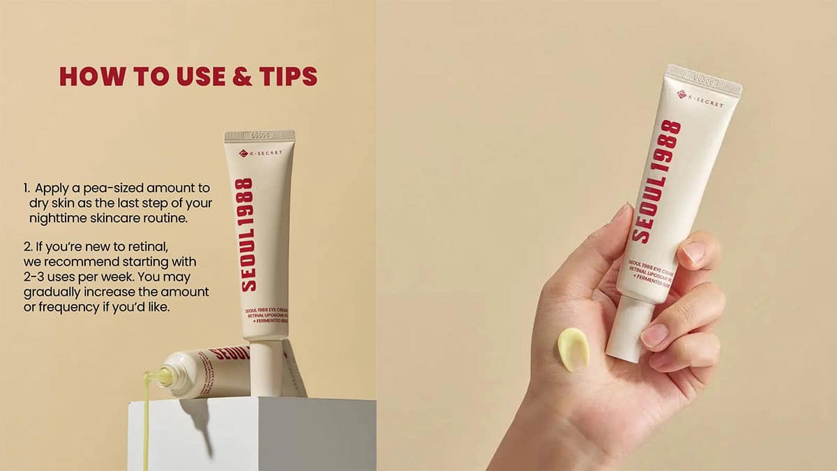 راهنمای استفاده از کرم دورچشم سئول ۱۹۸۸ کی سکرت