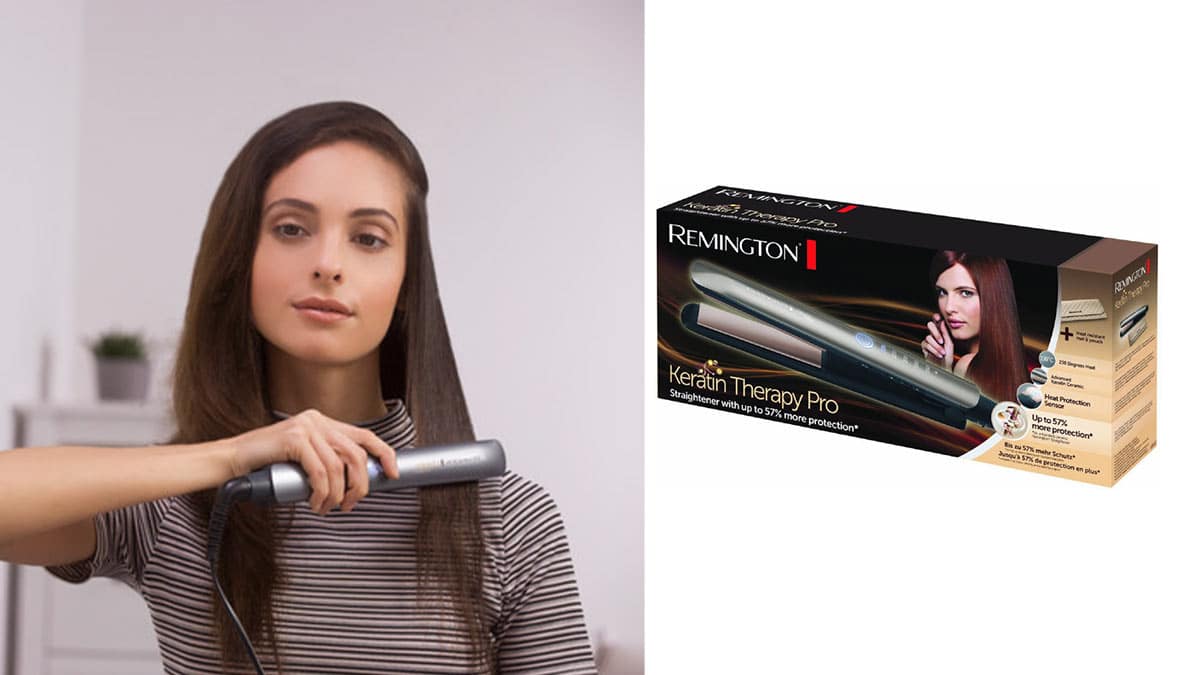 موهایی صاف با محافظت هوشمند