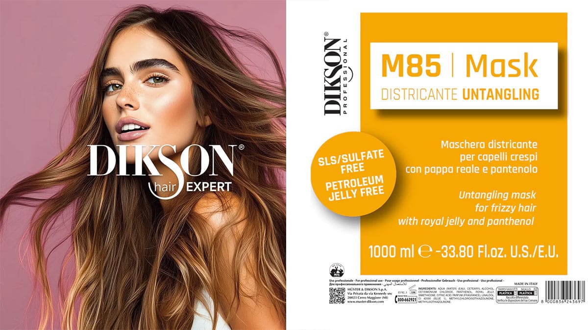 نرمی موها با ماسک دیکسون