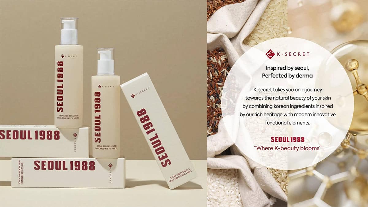 پوستی درخشان با حلزون و برنج