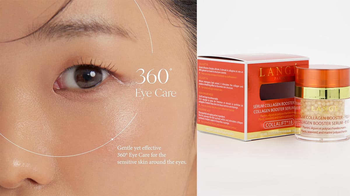 چشمانی درخشان با کلاژن لانیژ