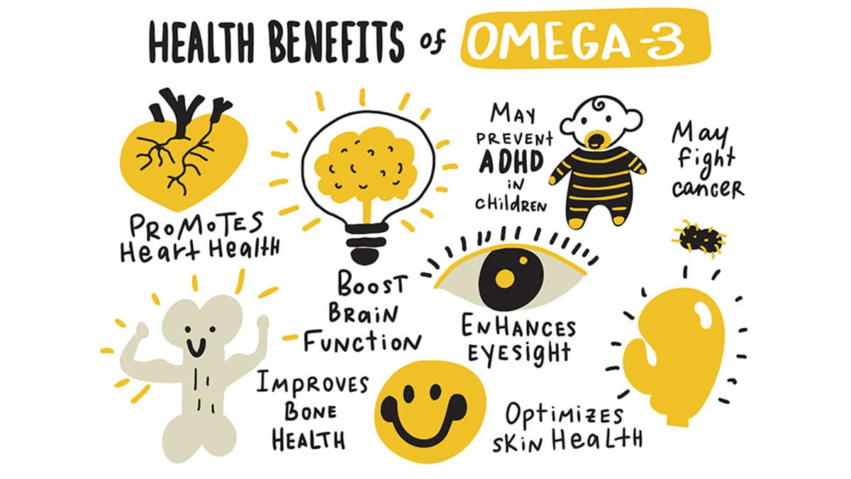 سلامتی قلب و مغز با EPA و DHA