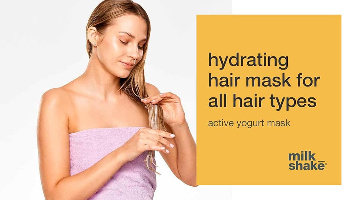 احیای موهای خشک با قدرت ماست