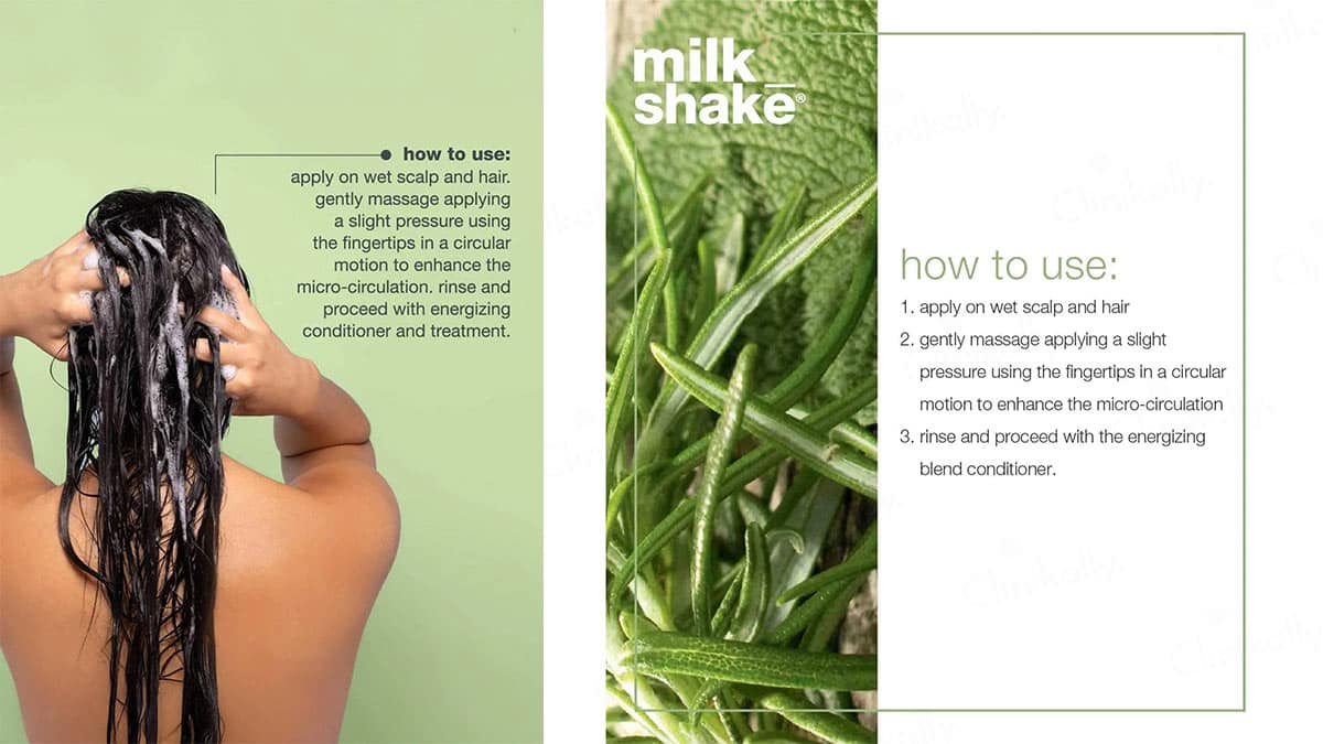 راهنمای استفاده از شامپو ترکیبی انرژی زا میلک شیک