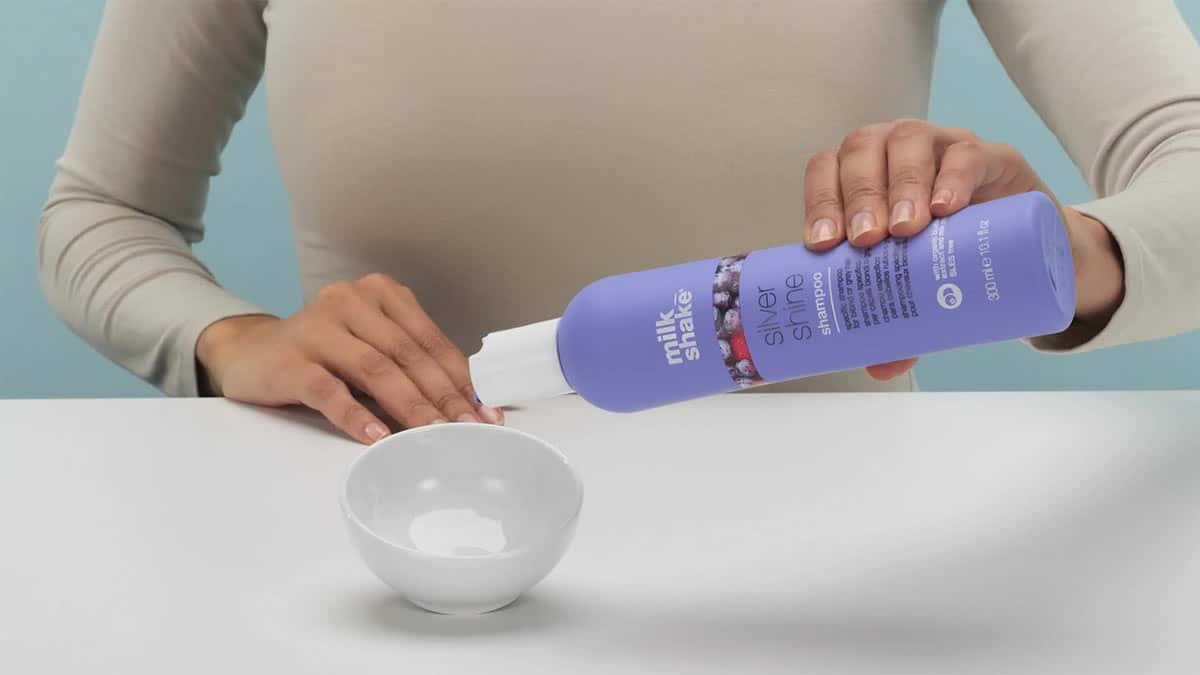 راهنمای استفاده از شامپو سیلور شاین میلک شیک