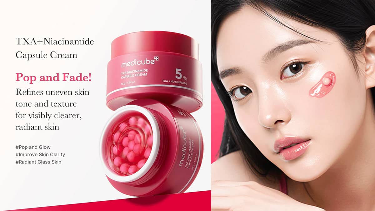 راهنمای استفاده از کرم کپسولی نیاسینامید مدی کیوب