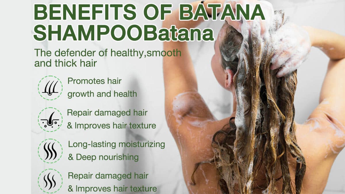 رشد و تقویت مو با روغن باتانا خالص