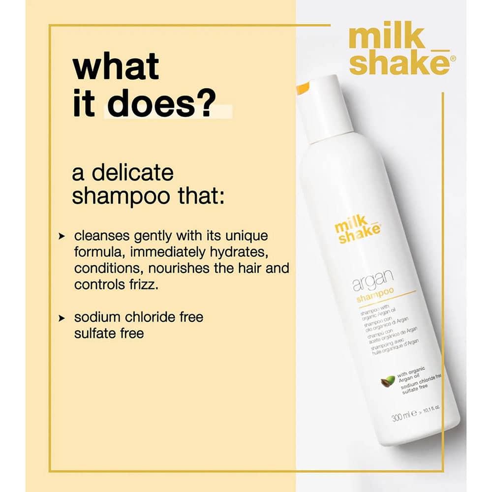 شامپو آرگان بدون سولفات میلک شیک(اصل)