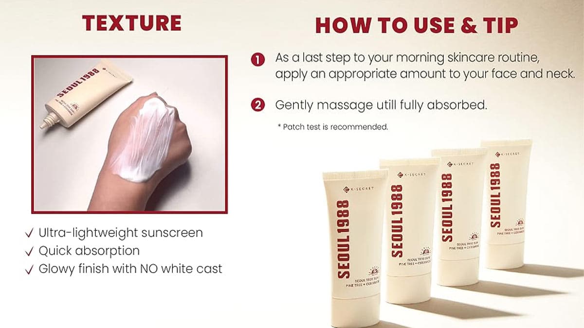 راهنمای استفاده از ضد آفتاب کی سکرت سئول 1998