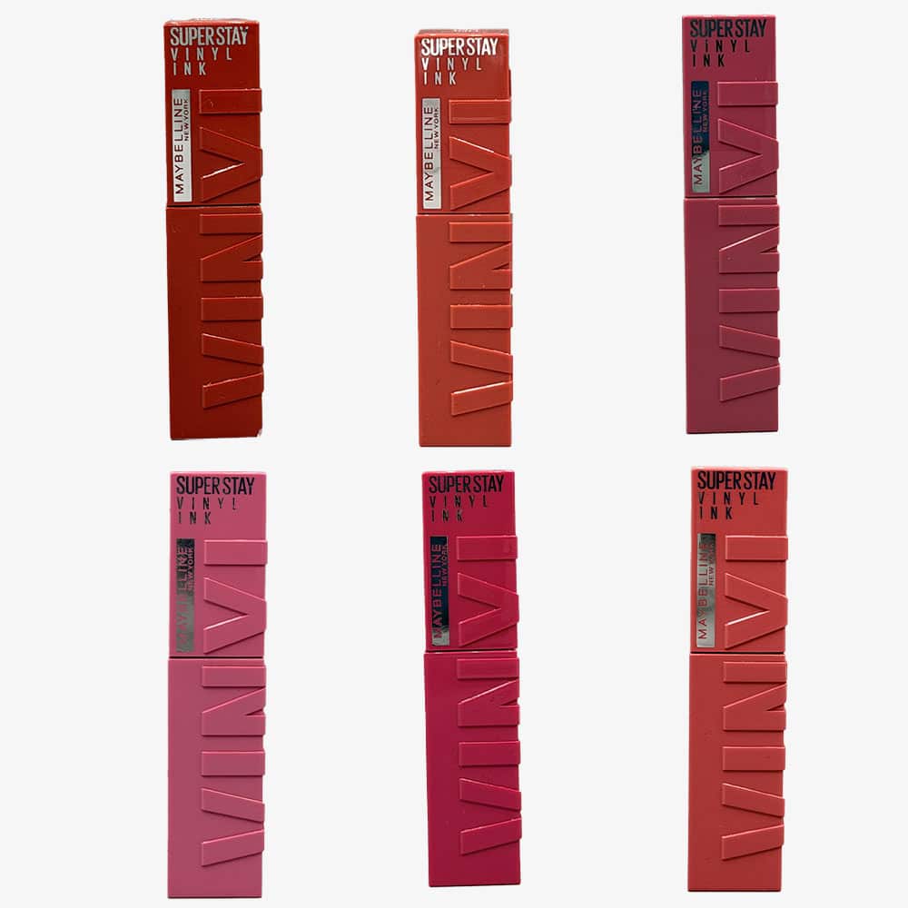 رژلب مایع 16 ساعته میبلین(6 رنگ متنوع) | اصل