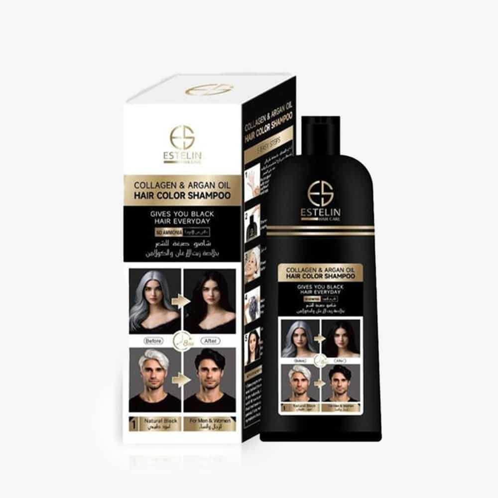 شامپو رنگ فوری استلین(رنگ مشکی طبیعی) | اصل