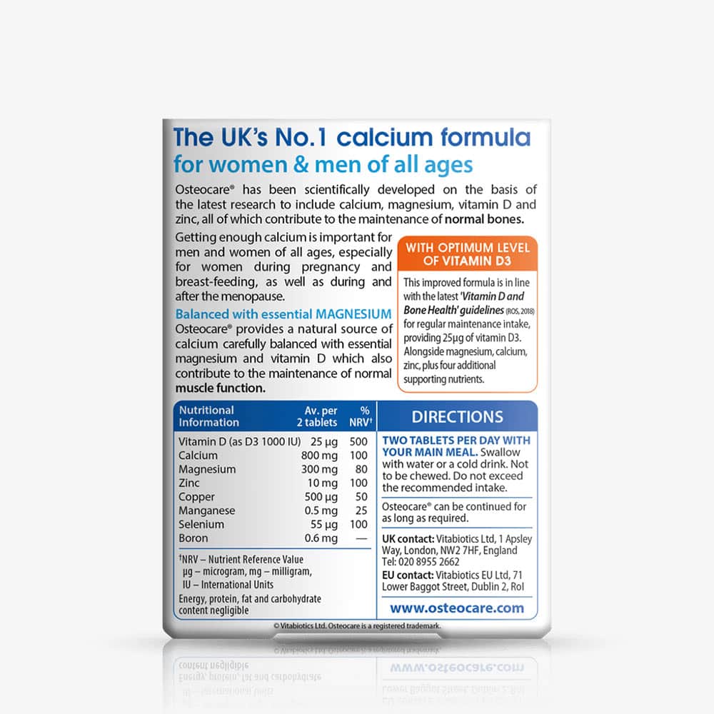 قرص استئوکر ویتابیوتیکس(کلسیم، منیزیم، ویتامین D و زینک)