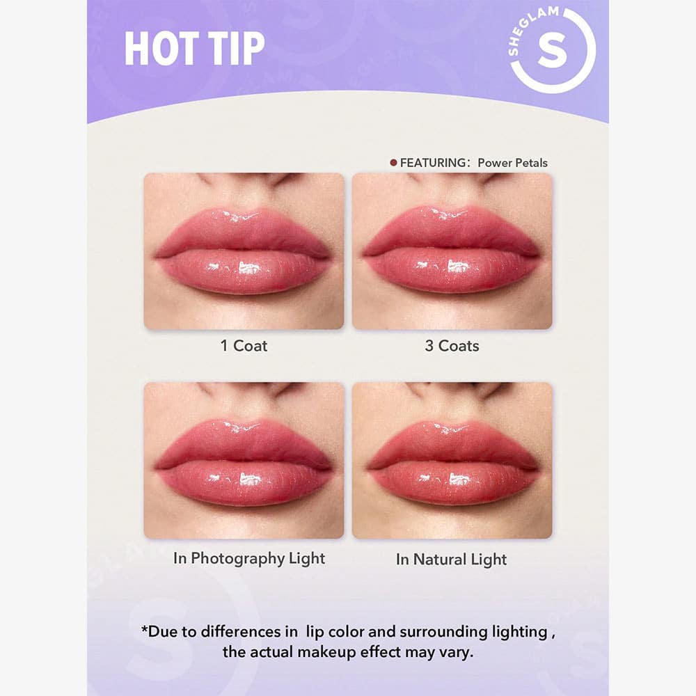 لیپ گلاس پاور پتال شیگلم(اصل)